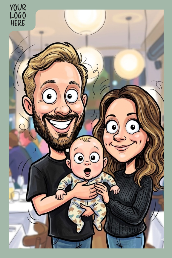 AI caricature — Company Event